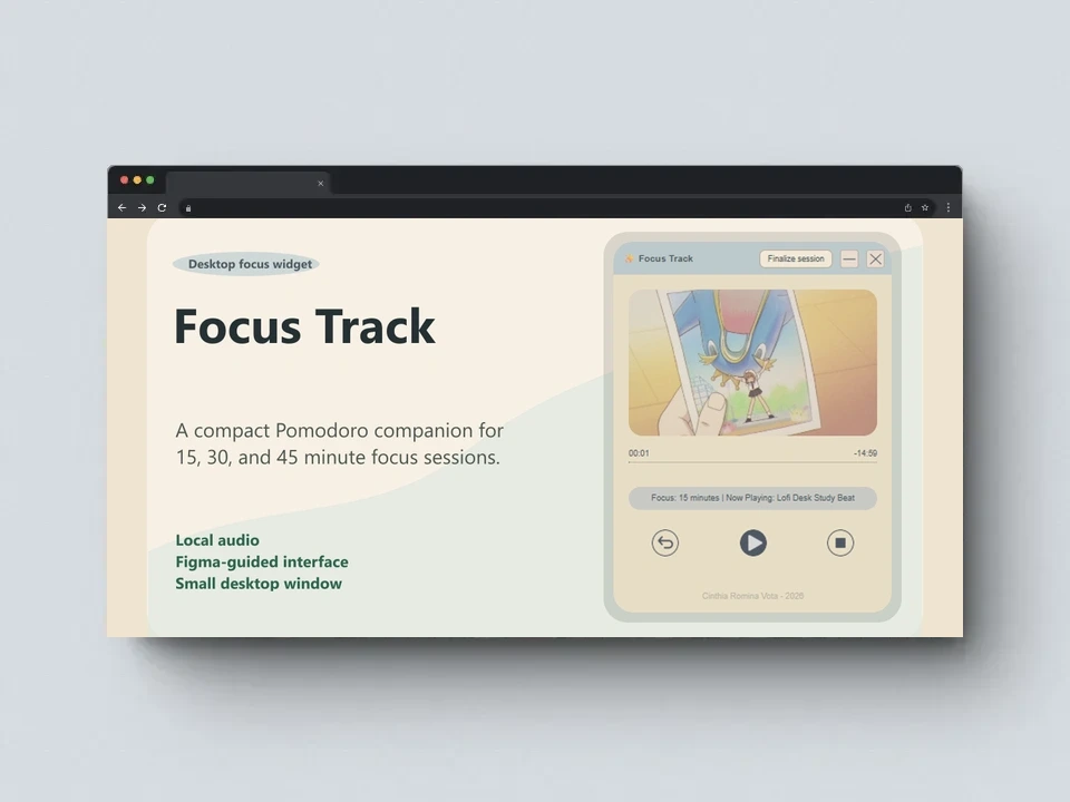 Focus Track Pomodoro
